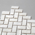 Hot-sale Natural White Herringbone Mosaic Tile Mother of Pearl Shell